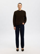Load image into Gallery viewer, Selected Femme Lulu short cardigan Delicioso Melange

