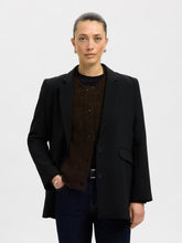 Load image into Gallery viewer, Selected Femme Lulu short cardigan Delicioso Melange
