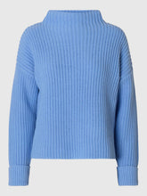 Load image into Gallery viewer, Selected Femme Selma funnel knit jumper Cornflower Blue
