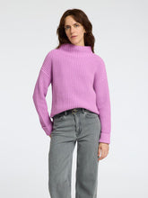 Load image into Gallery viewer, Selected Femme Selma funnel knit jumper First Bloom
