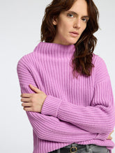 Load image into Gallery viewer, Selected Femme Selma funnel knit jumper First Bloom
