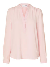 Load image into Gallery viewer, Selected Femme Mivia Textured blouse Cradle Pink
