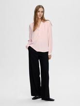 Load image into Gallery viewer, Selected Femme Mivia Textured blouse Cradle Pink
