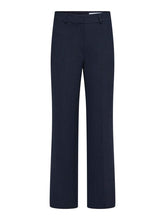 Load image into Gallery viewer, Selected Femme Rita tailored wide leg trouser Dark Sapphire Melange
