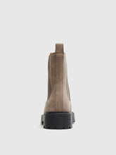 Load image into Gallery viewer, Selected Femme Vilma suede chelsea boot Greige
