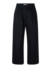 Load image into Gallery viewer, Selected Femme Merla wide leg chino Dark Sapphire
