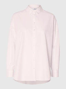 Selected Femme Dina Sanni cotton shirt Cradle Pink