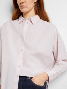Selected Femme Dina Sanni cotton shirt Cradle Pink