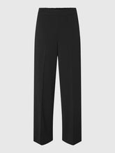 Load image into Gallery viewer, Selected femme Tara wide leg pant Black
