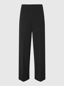 Selected femme Tara wide leg pant Black