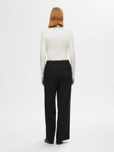 Load image into Gallery viewer, Selected femme Tara wide leg pant Black
