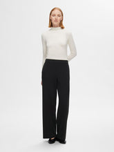 Load image into Gallery viewer, Selected femme Tara wide leg pant Black
