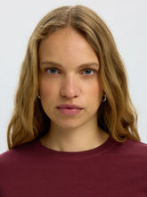 Load image into Gallery viewer, Selected Manja round neck top Tawny Port
