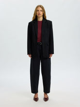 Load image into Gallery viewer, Selected Manja round neck top Tawny Port
