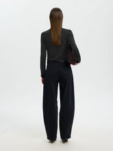Load image into Gallery viewer, Selected Manja high neck top Black
