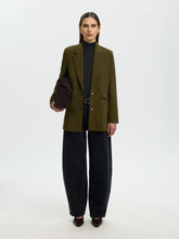 Load image into Gallery viewer, Selected Manja high neck top Black
