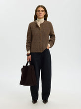Load image into Gallery viewer, Selected Lulu LS knit cardigan Daschund
