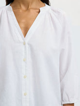 Load image into Gallery viewer, Selected Cleo-Alberta linen blend shirt Bright White - CW CW 
