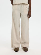 Load image into Gallery viewer, Selected Luisa wide linen blend trousers Sandshell - CW CW 
