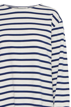 Load image into Gallery viewer, Ichi Tira striped bow detail dress Birch
