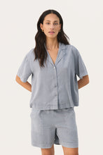 Load image into Gallery viewer, Part Two Jeya tencel boxy shirt Weathervane
