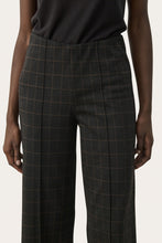 Load image into Gallery viewer, Part Two llisan tricot cropped trouser Grey Check
