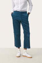 Load image into Gallery viewer, Part Two Mishas corduroy ankle length trouser Key Largo
