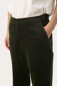 Part two Mishas corduroy ankle length trousers Roisin