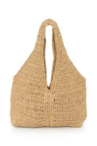 Part Two Rimasa woven shoulder bag Natural Raw