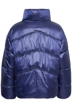 Load image into Gallery viewer, Ichi Cella padded high neck jacket Patriot Blue
