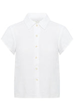 Load image into Gallery viewer, Part Two Ritte Pure Linen shirt Bright White
