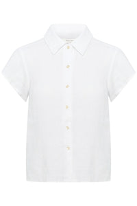 Part Two Ritte Pure Linen shirt Bright White