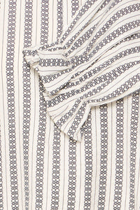 Ichi Lonizo jacquard shirt Graphic Stripe