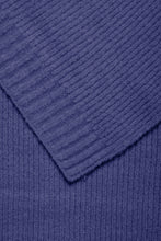 Load image into Gallery viewer, Ichi Aivo rib knit scarf Patriot Blue
