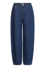 Load image into Gallery viewer, Ichi Berisel barrel denim jean Authentic Blue
