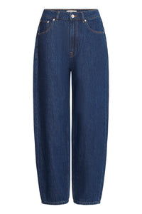 Ichi Berisel barrel denim jean Authentic Blue
