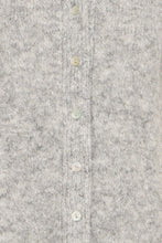 Load image into Gallery viewer, Ichi Belablue knit waistcoat Light Grey Melange
