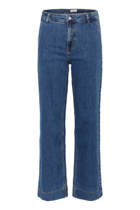 Part Two Barba wide leg jean Medium Dark Blue