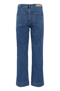 Part Two Barba wide leg jean Medium Dark Blue