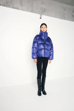 Load image into Gallery viewer, Ichi Cella padded high neck jacket Patriot Blue
