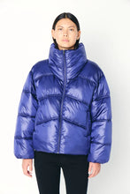 Load image into Gallery viewer, Ichi Cella padded high neck jacket Patriot Blue

