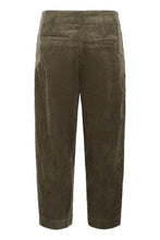 Load image into Gallery viewer, Part Two Netta cropped cord trouser Tarmac
