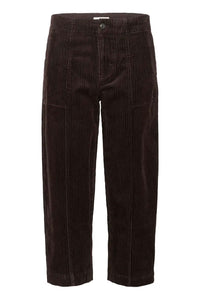 Part Two Netta cropped cord trouser Granache