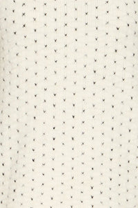 Ichi Kamara jacquard pin spot jumper cloud Dancer