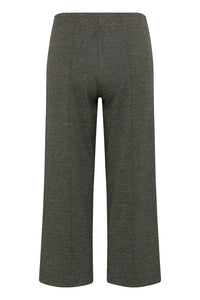 Part Two llisan tricot cropped trouser Grey Check