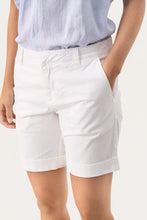 Load image into Gallery viewer, Part Two Hanijan chino cotton shorts Bright White - CW CW 
