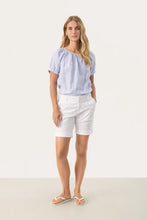 Load image into Gallery viewer, Part Two Hanijan chino cotton shorts Bright White - CW CW 
