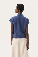 Load image into Gallery viewer, Part Two Ritte pure linen shirt Oceana
