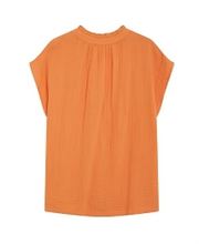 Load image into Gallery viewer, Grace &amp; Mila Wesra cotton gauze blouse Orange - CW CW 
