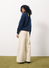 Load image into Gallery viewer, FRNCH Megane plain boucle cardigan Bleu Marine
